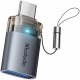 Adapter USB 4kom.pl MCDODO Przejściówka USB-A 3.0 do USB-C na USB Typ C 3A 5GB OTG LED 1