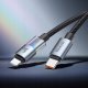 Kabel USB Mcdodo MCDODO KABEL USB-C SZYBKIE ŁADOWANIE DO IPHONE LIGHTNING 36W 1M LED CZARNY 4