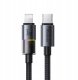 Kabel USB Mcdodo MCDODO KABEL USB-C SZYBKIE ŁADOWANIE DO IPHONE LIGHTNING 36W 1M LED CZARNY 8