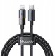 Kabel USB Mcdodo MCDODO KABEL USB-C SZYBKIE ŁADOWANIE DO IPHONE LIGHTNING 36W 1M LED CZARNY 9