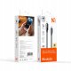 Kabel USB Mcdodo MCDODO KABEL USB-C SZYBKIE ŁADOWANIE DO IPHONE LIGHTNING 36W 1M LED CZARNY 10