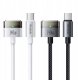 Kabel USB Mcdodo do zasilacza ładowania MacBook Air Pro USB-C MagSafe 3 140W 2M 11