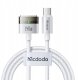 Kabel USB Mcdodo do zasilacza ładowania MacBook Air Pro USB-C MagSafe 3 140W 2M 10