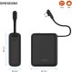 Powerbank Fixed Powerbanka LCD display and output 10 000 mAh FIXZENL-10-BK 3
