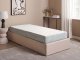 Beliani Materac kieszeniowy ROOMY Średnio twardy 90 x 200 cm 5