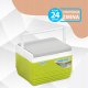 Krups Lodówka kempingowa Pinnacle TPX 6006 4,5L zielona + 3 wkłady 200ml ZESTAW 4