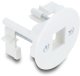 Delock Keystone Uchwyt modułowy do montażu ściennego / stołowego biały (91381) 1