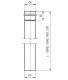 MicroConnect Rura spalinowa D80, 0.25 m (RP080/0,25-CZ1,2P) 3