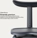 NGS Ergonomiczny podnóżek LiberNovo StepSync Footrest Space Black 7