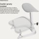 NGS Ergonomiczny podnóżek LiberNovo StepSync Footrest Space Gray 5