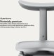 NGS Ergonomiczny podnóżek LiberNovo StepSync Footrest Space Gray 10
