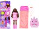 Mattel Ubranka pizama party rozowy motyw (JMR89) 1