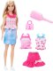 Lalka Barbie Mattel Style do łatwego ubierania, blondynka, ubranka i akcesoria (JMH18) 1
