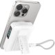 Powerbank Pitaka Mobile Origin 10000 mAh Qi2 TFT Display Semi-solid PowerBank PB19 - USB-C Cable White (MO-TDS-PB19-WHT) 1