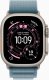 Smartwatch Apple Watch Ultra 3 GPS + Cellular 49mm Natural Titanium / Alpine Loop S Niebieski  (MEWK4QC/A) 3