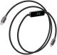 Kabel USB 4smarts USB-C Kabel ScreenCord 240W 1,2m, czarny (543240) 2