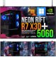 Adronix ZESTAW GAMINGOWY NEON RIFT R7 7800X3D/32GB/RTX5060/1TB M.2 SSD/W11 1