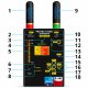 Spreest Wykrywacz podsłuchów i kamer GSM GPS ukrytych lokalizatorów detektor 1206S 8