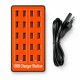 Ładowarka PowerNeed Stacja ładująca ładowania telefonów USB sieciowa 20 portów 80W 3