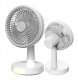 Wentylator Platinet Rechargable Desk Fan Wentylator biurkowy 9W 2X1500 MAH OscilatingLED [46054] 1