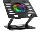 Podstawka chłodząca Wozinsky WDCX-X16-AS CoolBase RGB chłodząca z obrotem 360° pod laptopa i tablet czarna 1