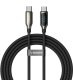 Kabel USB Veger Z wyświetlaczem LED USB C do USB C PD 5A 100W 1,5 m CC1-XHJ czarny 1