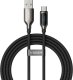 Kabel USB Veger Z wyświetlaczem LED USB A do USB C PD 3A 66W 1,2 m AC1-XHJ czarny 1