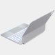 4kom.pl Typecase Edge Pro z klawiaturą do iPad Pro 13" M4 2024 / M5 2025 srebrny 4