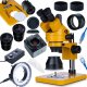 Mikroskop Rosfix MERCURY TRINOKULAROWY ZESTAW USB 5MP SOCZEWKA LED 56x KAMERA HQ 1