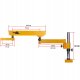 Mikroskop Rosfix Mikroskop na wysięgniku Zestaw 51MP 4K soczewka 0.5x LED 56x kamera HQ 11