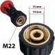 Rosfix MINI LANCA M22 I ADAPTER KARCHER BAYONET DO K2 K3 K4 K5 K6 K7 HD HDS 4