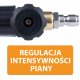 Rosfix Lanca z pianownicą i 5 dyszami do myjek Karcher K2 K3 K4 K5 K6 K7 Bayonet 7