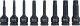 Geko Kpl. kluczy udarowych torx 8el. 1/2" T30-T80 CR-MO (10) 2