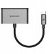 spacecase Czytnik Kart Adapter Przejściówka USB-C 3W1 SD MICROSD USB-A 2.0 5