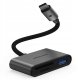 spacecase Czytnik Kart Adapter Przejściówka USB-C 3W1 SD MICROSD USB-A 2.0 7
