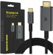spacecase Kabel USB-C Do HDMI Przejściówka Adapter HUB Typ-C 4K 60HZ 1