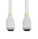 Kabel USB StarTech - Kabel USB - USB-C (M) do USB-C (M) - USB4 / Thunderbolt / DisplayPort 2.1 - 5 A - 1 m - pasywny, do 40 Gbps szybkość transmisji danych, USB Power Delivery (240W), 8K60Hz obsługa, 4K240Hz obsługa, obsługa dla Power Delivery (CC1M40GUSB 4