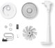 Wentylator Duux Whisper Fan 3 Oscylacja 1355 dB Timer 26 Prędkości Biały 5