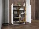 Meble Lindner Komoda do salonu, loft, Nord, 113x35x127 cm, dąb wotan, biel, mat | TYLETEGOTU 3