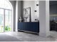 Meble Lindner Komoda RTV, szafka stojąca, glamour, GRAVO, 168x37x72 cm, granatowy, mat | TYLETEGOTU 5