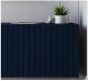 Meble Lindner Komoda RTV, szafka stojąca, glamour, GRAVO, 168x37x72 cm, granatowy, mat | TYLETEGOTU 10