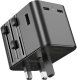 Jellico Uniwersalny adapter podróżny S9 PD 2XUSB-C + 1XUSB 3.4A max 2500W czarny 4