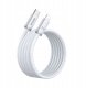 Mcdodo Kabel USB-C Lightning szybkie ładowanie USB typ C 36W 1M LED biały 10