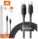 Mcdodo Kabel USB-C LIGHTNING szybkie ładowanie PD 36W 1M LED czarny 1