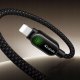 Mcdodo Kabel USB-C LIGHTNING szybkie ładowanie PD 36W 1M LED czarny 2