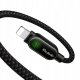 Mcdodo Kabel USB-C LIGHTNING szybkie ładowanie PD 36W 1M LED czarny 8