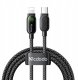Mcdodo Kabel USB-C LIGHTNING szybkie ładowanie PD 36W 1M LED czarny 10