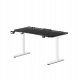 Diablo Chairs Biurko gamingowe elektryczne czarno-białe Diablo X-Forge 1400 (5907367511901) 1
