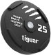 Tiguar Obciążnik gumowy czarny 25 kg (TI-WBRB02500) 2