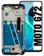 UTS-Group Wyświetlacz Do Motorola Moto G72 XT2255 LCD Ekran Ramka InCell (Motorola Moto G72, Ramka, XT2255, XT2255-1) 1